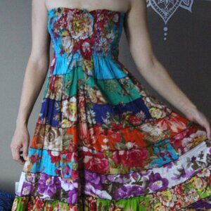 Tempol flower dress, NEW, size Small